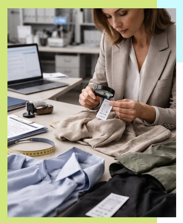 Сертификация одежды и текстиля в Усолье-Сибирском, быстрая экспертиза