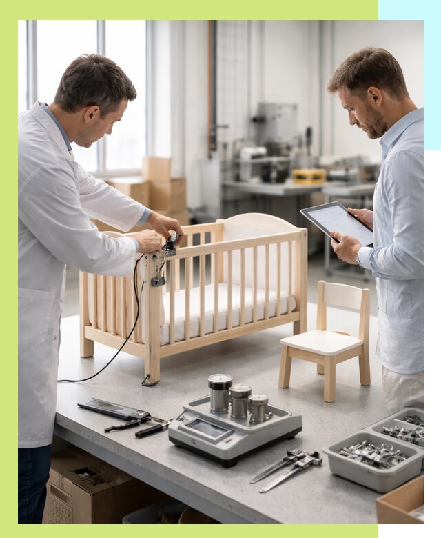 Сертификация детской мебели и проверка безопасности в Усолье-Сибирском