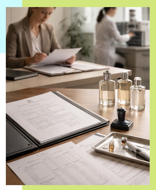 Сертификация парфюмерии в Усолье-Сибирском от 15480 р. | Алешин-Сль