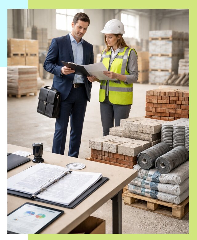 Сертификация строительных материалов в Усолье-Сибирском от 20640 р. Алешин-Сль