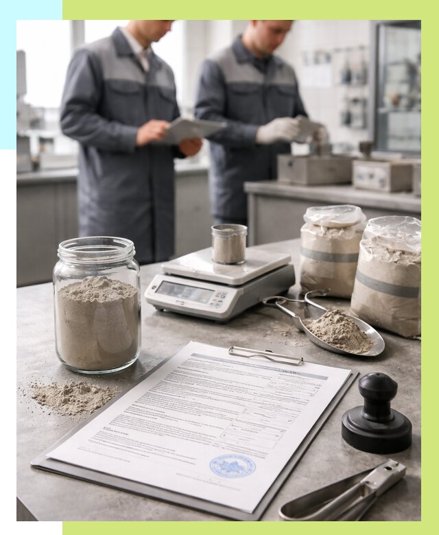 Сертификация цемента в Усолье-Сибирском от 20640 р. | Алешин-Сль