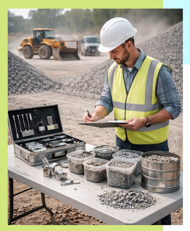 Сертификация щебня в Усолье-Сибирском по ГОСТу и техническим требованиям