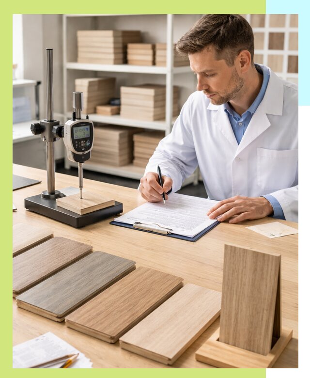 Сертификация ламината с испытаниями и оформлением документов в Усолье-Сибирском