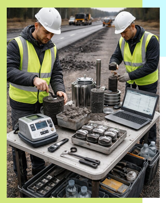 Сертификация асфальта: испытания и подтверждение в Усолье-Сибирском