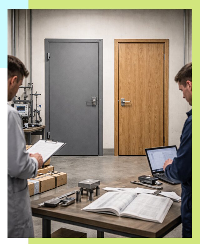 Сертификация дверей в Усолье-Сибирском от 8256 р. под ключ | Алешин-Сль