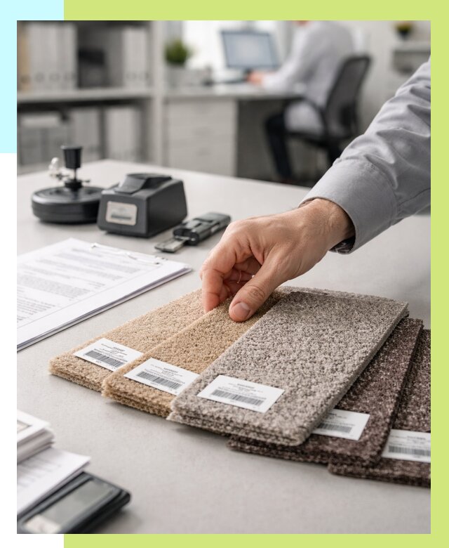 Сертификация ковролина в Усолье-Сибирском от 15480 р., Алешин-Сль