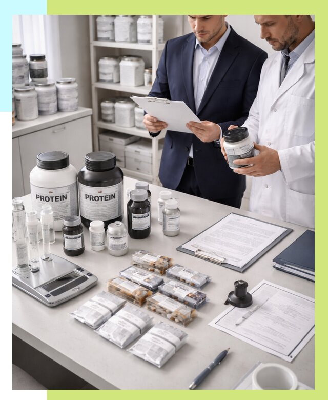 Сертификация спортивного питания в Усолье-Сибирском от 15480 р., Алешин-Сль