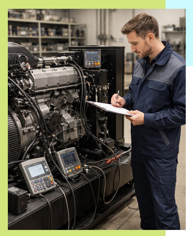 Сертификация дизельных генераторов и их оборудования в Усолье-Сибирском