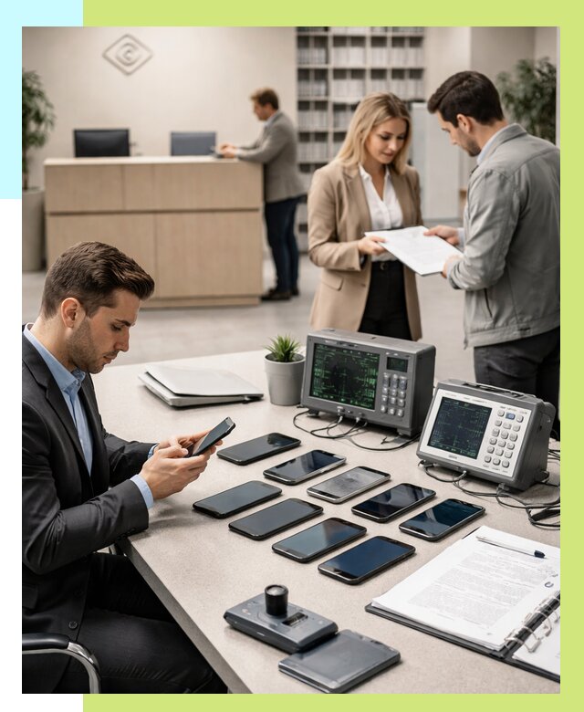 Сертификация телефонов в Усолье-Сибирском от 25800 р. под ключ | Алешин-Сль