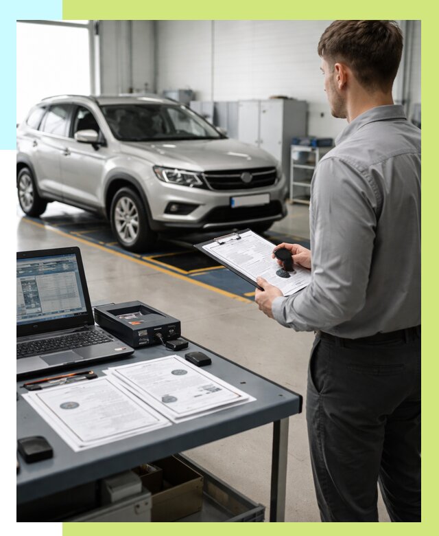 Сертификация транспортных средств в Усолье-Сибирском от 12384 р. | Алешин-Сль