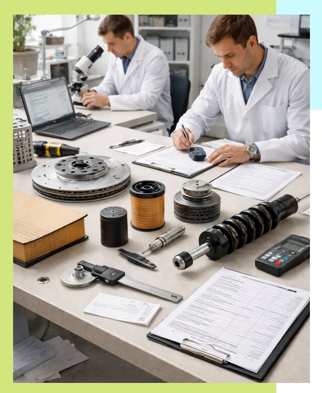 Сертификация автозапчастей и комплектующих в Усолье-Сибирском по ГОСТ