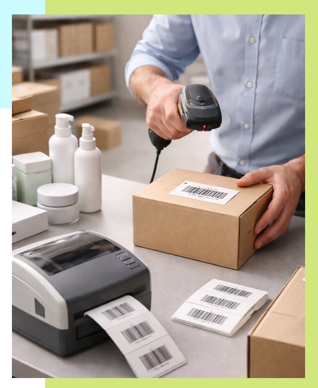 Штрихкодирование продукции в Усолье-Сибирском от 4644 р. | Алешин-Сль