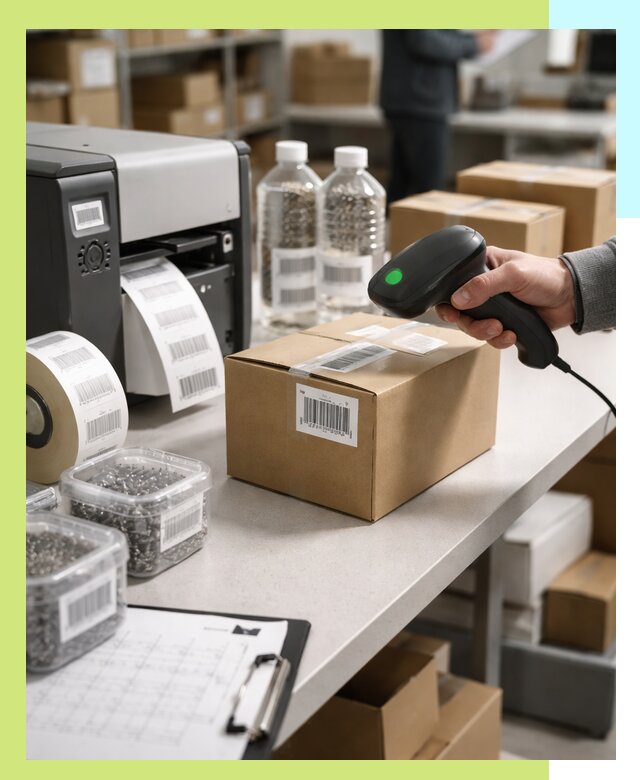 Штрихкодирование продукции и маркировка для продажи в Усолье-Сибирском