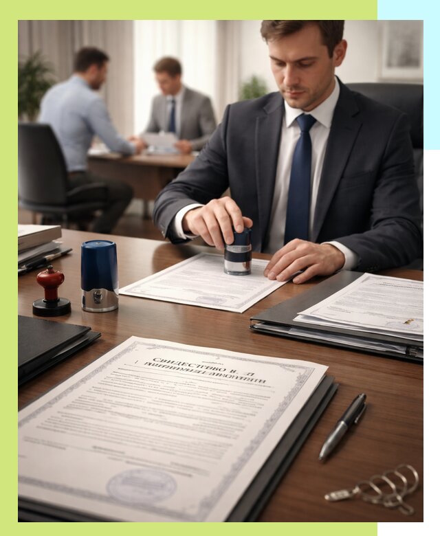 Оформление свидетельства о государственной регистрации в Усолье-Сибирском