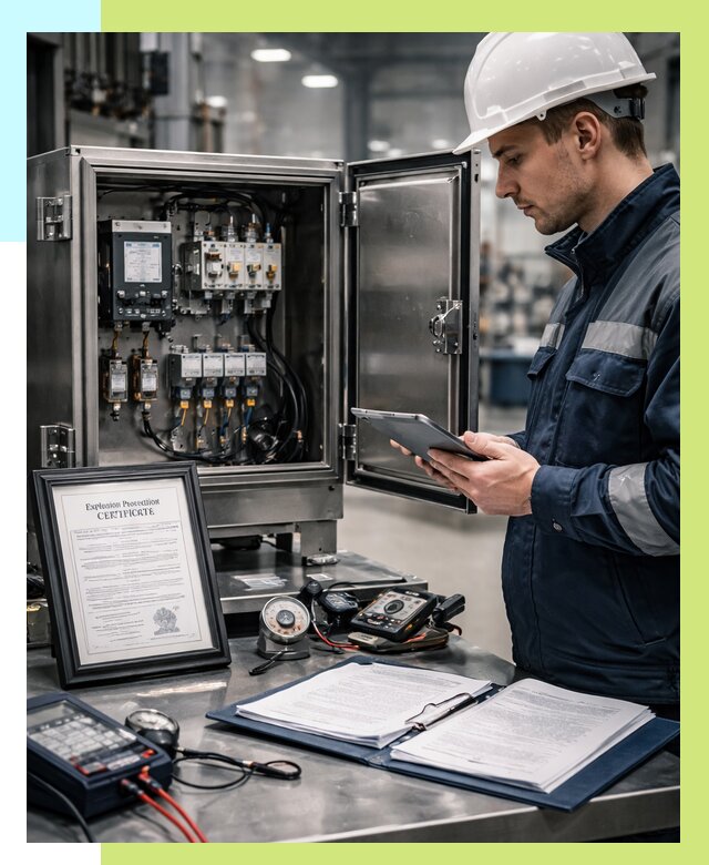 Сертификат взрывозащиты в Усолье-Сибирском от 46440 р. | Алешин-Сль