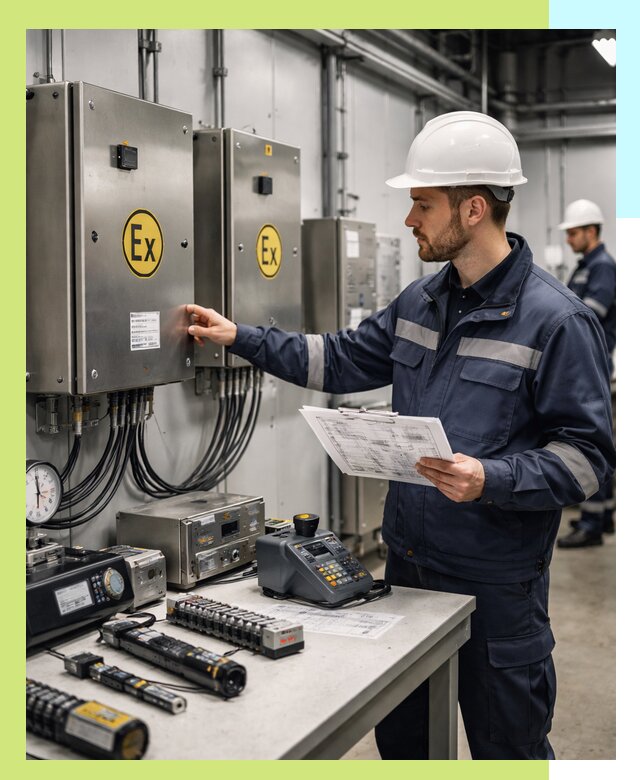 Сертификат взрывозащиты промышленного оборудования в Усолье-Сибирском