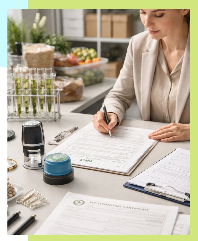 Фитосанитарный сертификат оформить в Усолье-Сибирском от 4644 р. | Алешин-Сль