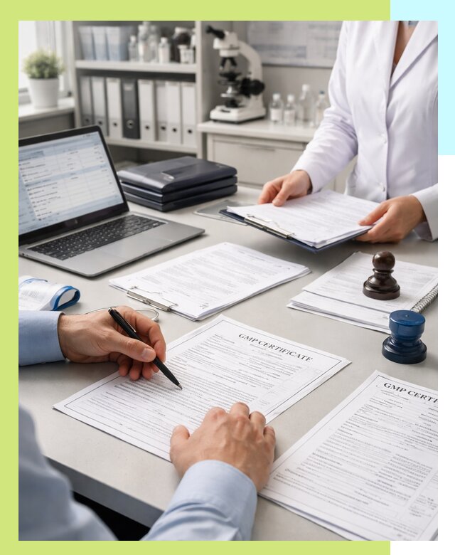 Оформление сертификата GMP в Усолье-Сибирском для фармпроизводства