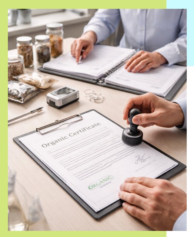 Получение органик сертификата для продукции в Усолье-Сибирском