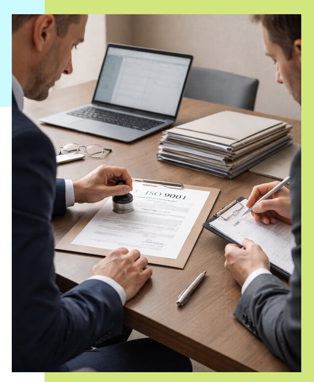 Сертификат ISO 9001 в Усолье-Сибирском купить от 82560 р. | Алешин-Сль