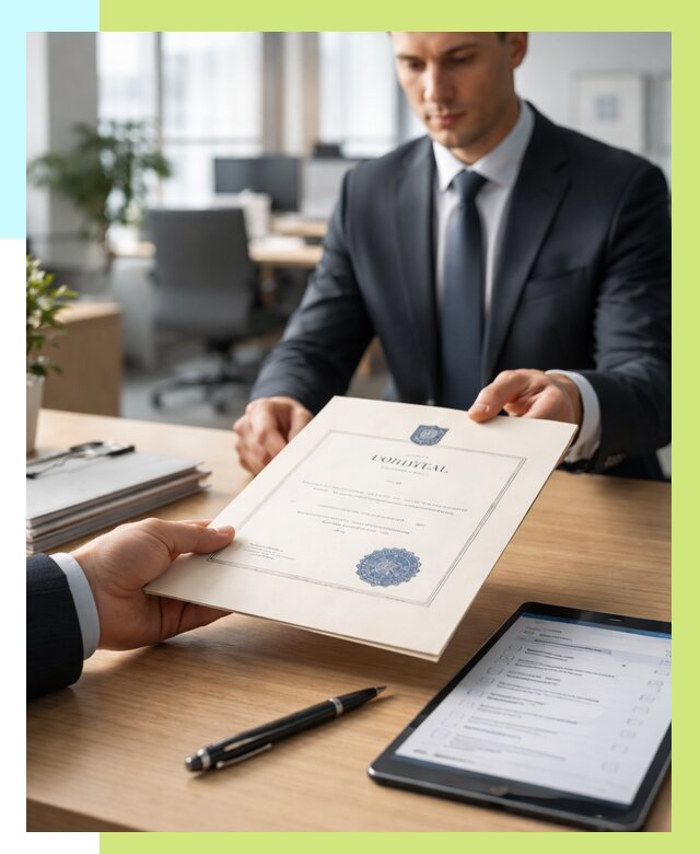 Сертификат ISO 30301 в Усолье-Сибирском от 36120 р. | Алешин-Сль - под ключ