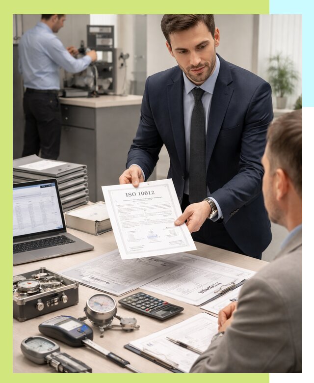 Выдача сертификата ISO 10012 по требованиям метрологии в Усолье-Сибирском
