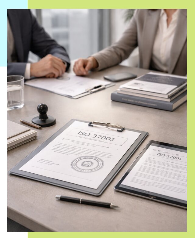 Сертификат ISO 37001 в Усолье-Сибирском оформить от 123840 р. Алешин-Сль