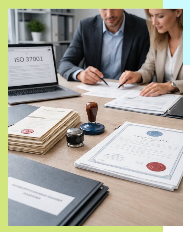 Получение сертификата ISO 37001 по системе борьбы с коррупцией в Усолье-Сибирском